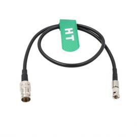 HangTon 6G SDI Video Cable HD Micro BNC to BNC Female Adapter for Blackmagic Video Assist 5 Inch Monitor (30)