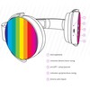 COOLBUDS Wireless Headphones | Cordless Rainbow Bluetooth Headphones for Music,