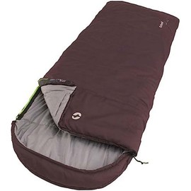 Outwell Unisex - Adult Campion Sleeping Bag, Aubergine, 20 x 15 cm