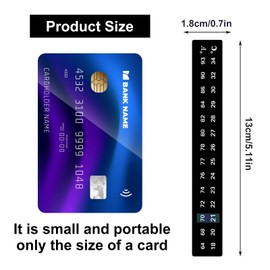 8 Stück Temperaturmesser Aquarium Thermometer Aufkleber Temperaturstreifen Selbstklebend Horizontaler, Wassertemperatur Thermometeraufkleber, selbstklebender Temperaturanzeige Klebethermometer