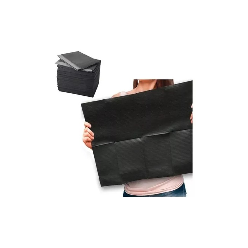 Borgatta Campo Trabajo Para Tatuador 45x35cm Desechables Negros 200pz