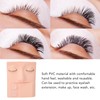 Lash Mannequin Head Replaceable Eyelid Eyelash Extension Practice Makeup Training