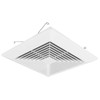 Piumeif 12x12 Bathroom Exhaust Fan Cover with Springs, Replacement Vent