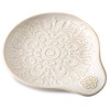 Howise Howise Farmhouse Ceramic Spoon Rests Holder for Kitchen Counter