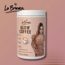 Glow Coffee with Collagen, Biotin & Hyaluronic Acid for Healthier Skin, Hair & Nails 500g Beauty Coffee Drink Mix Skin Wellness Supplement