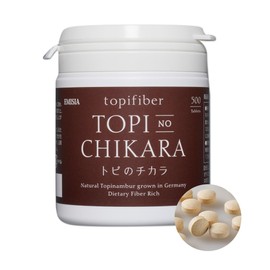 Topi no Power 500 Tablets Topi Fiber High Content Chrysanthemum Potato Supplement, Tablet Type