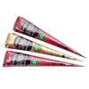 Pack of 3 - 25g Fresh Zenia Natural Henna Cones