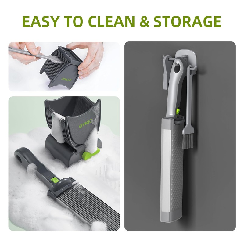Fresh Meat Slicer, Thickness Adjustable Stainless Steel Kitchen Cleaver Knife