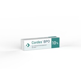 Cordes BPO 10% Acne Gel Effectively Fights Pimples and Blackheads for Acne. 30 g