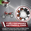 WOOSTAR 8 Coil 3 Wire Magneto Stator Replacement for 1990-1993