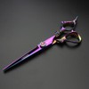 14 and 6-Inch Purple Barber Barber Professional Scissors Hand Hair Cutting