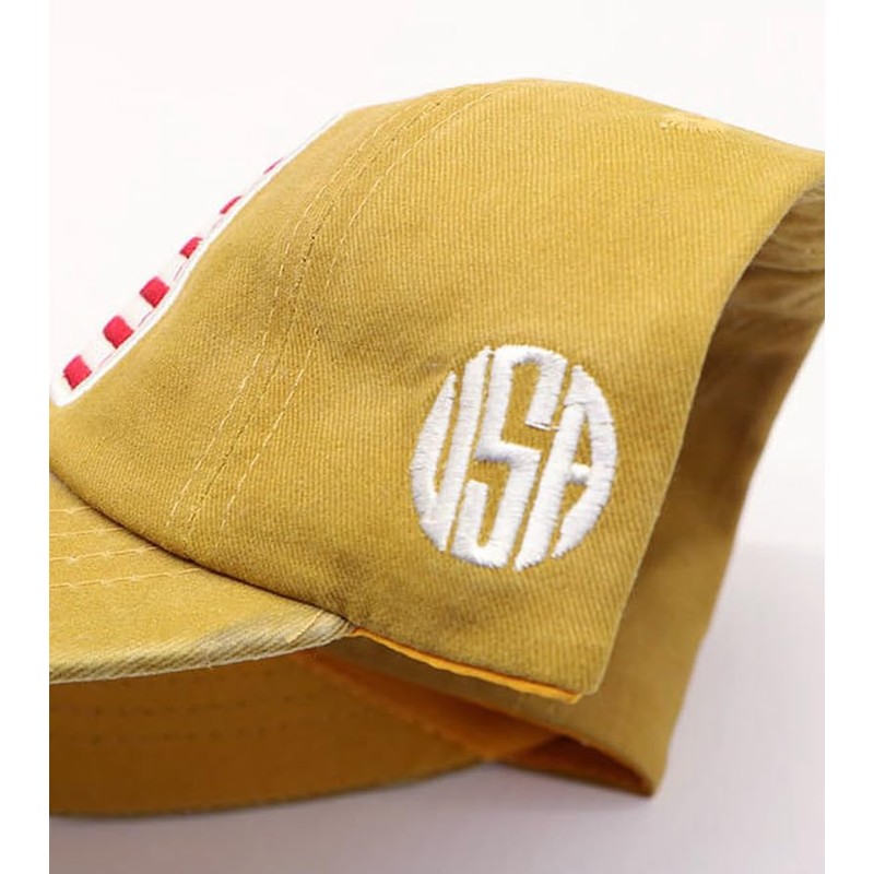 MINYJHZ American Flag Baseball Cap for Men Women Adjustable Embroidered