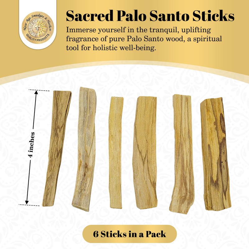 Sacred Palo Santo Wood Incense Sticks - New Age Smudges