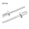 sourcing map Blind Rivets, 304 Stainless Steel Pull Rivets Core