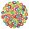 FirstChoiceCandy Gummy Rings (Neon, 1 Pound (Pack of 1))