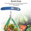 Electric Baggage Hanging Scale OCD-16 50kg/110lb with kg/lb/oz/g LCD DisplayBlue