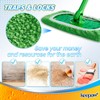KEEPOW Reusable Wet Pads Refills Compatible with Swiffer Sweeper Mop,
