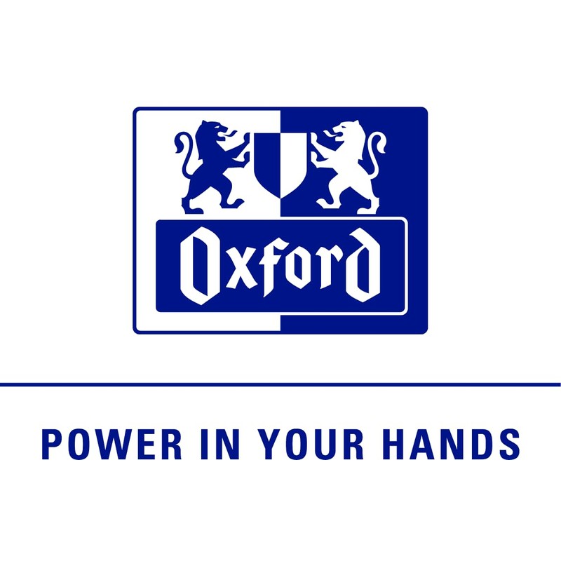 Oxford A4 Display Book, 20 pockets, Presentation Folder with Customisable