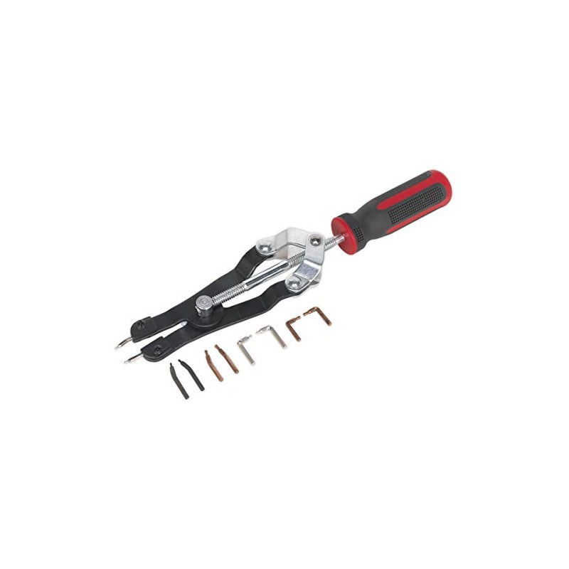 Sealey AK8451 Internal/External Professional Circlip Pliers, Silver