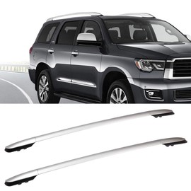 FINDAUTO Roof Rack Side Rails For Toyota RAV4 2013-2018,Rooftop Cargo bars Carrying Bag Luggage Canoe Bike Kayak Carrier