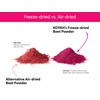 KOYAH - Organic Beet Powder (1 Scoop = 1/2 Beet):