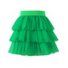 Noomelfish Little Girls Layered Tutu Skirt Ruffle Tiered Tulle Party