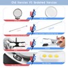 Kulannder LED Magnifying Lamp for Diamond Painting Tools, 4X &