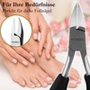 ROBBX® Professional Nail Clipper for Strong Toenails and Fingernails, Soft