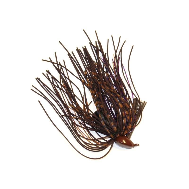 Buckeye Lures Mop Jig with Heavy Living Rubber Skirting, Double