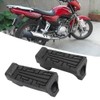1 Pair Rubber Front Pedal Footrest Foot Pegs Motorcycle Footrests