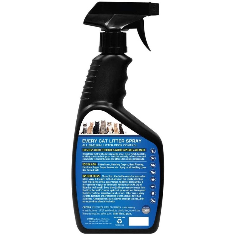 Stink Free Every Cat Litter Spray Odor Eliminator - Urine