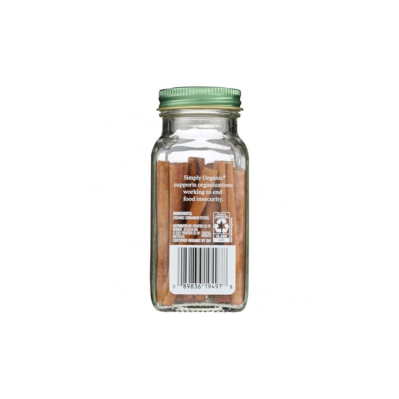 Simply Organic, Canela El Rajas, 32 Gr.