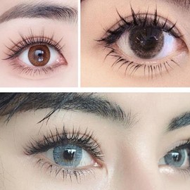 Beauty Eyelashes: Defined Eyes, Doll-Like Makeup, Rich Volume & Soft Curling (LD-1345) Eyelash/One Size/04. D206 10ea