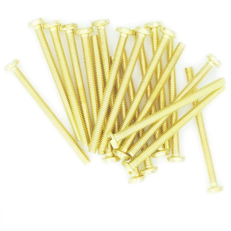 M6 x 10 (6mm x 10mm) Slot Pan Machine Screw
