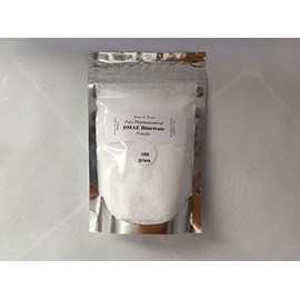 DMAE Bitartrate Powder: Pure(100 gram) Skin Tightening, Wrinkle Reducing Topical/Oral