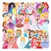 MUSHI 100 Stickers de PRINCESAS y SIRENAS paquete con stickers