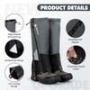 HIKENTURE Gaiters for Men Women, Gators for Hiking with Waterproof