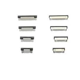 10pcs FFC FPC Socket 0.5mm 4/6/7/8/9/10/12/14/15/16/20/22/24/26/28/30/34/40/45/50/54/60 Pin Vertical Type Ribbon Flat Connector