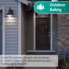 DiCUNO PIR Motion Sensor Light Bulbs Outdoor, 8W (60W Equivalent),