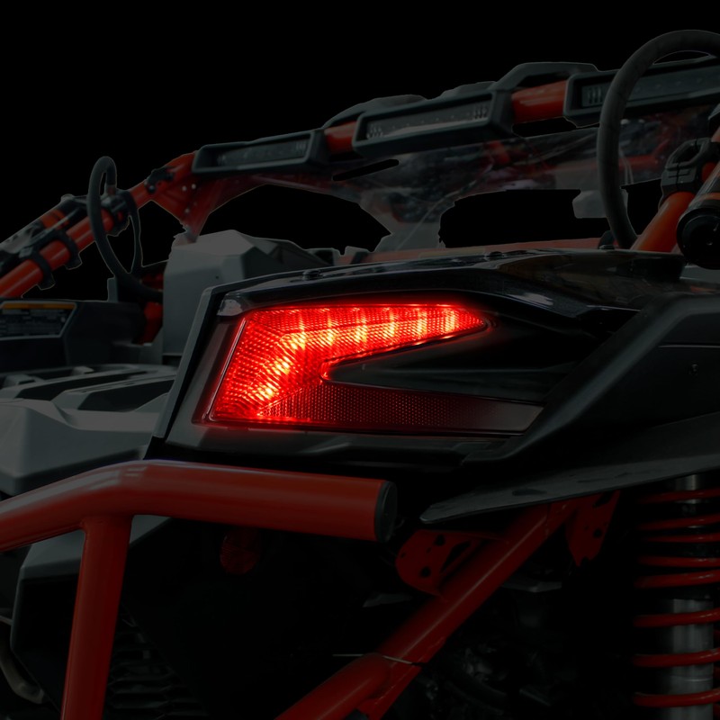 SAUTVS LED Taillights Assembly for Can Am X3, Rear Tail