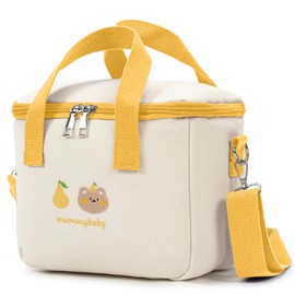 Kunoli Insulated Lunch Bag for Women, Lunch Bags for Women Cooler Tote Large Lunch Box for Women, Boite a Lunch Femme Reusable Leakproof Womens Lunch Bag for Work, Picnic, Camping, School, BBQ