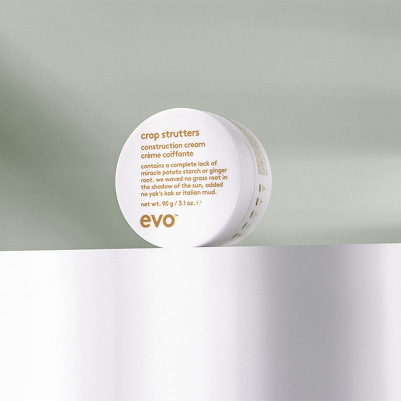 evo Crop Strutters Construction Cream - Medium Hold Smoothing Hair