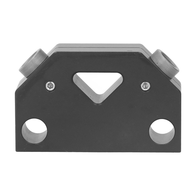 Woodworking Inclined Hole Fixture Black Aluminum Alloy 45 Degree Angle