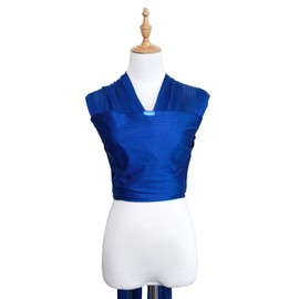 Vlokup Baby Wrap Sling Carrier for Newborn, Infant, Toddler, Kid | Breathable Lightweight Stretch Mesh Water Sling | Nice for Summer, Pool, Beach, Swimming | Perfect Shower Gift Navyblue