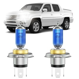 XFLHEHD Ridgeline Halogen Headlight Bulbs Fits For 2006-2014 Honda Ridgeline Halogen High Low Beam Combo, Ultra Bright 5000K White Bulbs, 12V-100W, Pack of 2