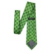 Retreez Mens Woven Christmas Tie Christmas Tree 8cm, Green