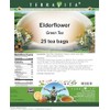 Elderflower Green Tea (25 Tea Bags, ZIN: 532510)