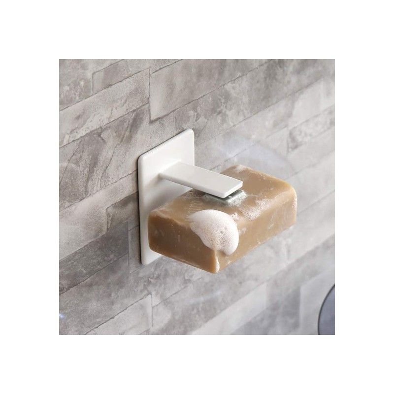 Yamazaki Industries 8879 Magnetic Soap Holder, Tower, White