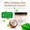 Eco Roots- Desodorante Natural para Mujeres y Hombres Crema Desodorante