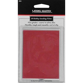 Testors Model Master Hobby Sanding Films (10)
